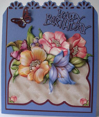 Pastel Flowers by Marion Evans