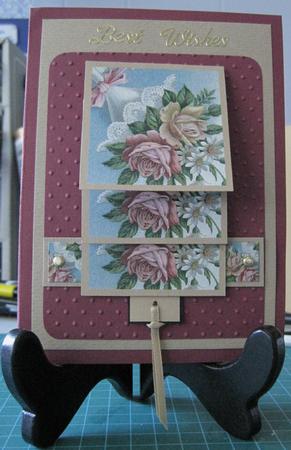 Posies Waterfall Sheet by Marion Evans