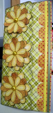 3 Flowers Scalloped Letter Fold Card 3 by Marion Evans