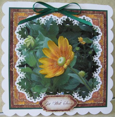 Large Floral Topper for Various Occasions by Marion Evans