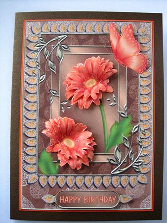 Orange Daisies by Marion Evans