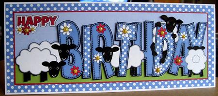 Polka Dots Background (blue) by Marion Evans