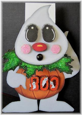 Boo Flip-up Card by Marion Evans