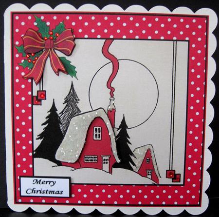 Polka Dot Chrismas by Marion Evans