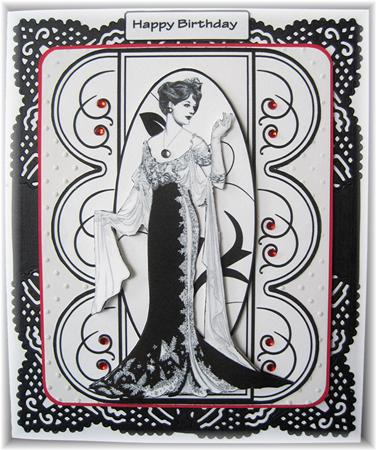Art Deco Lady by Marion Evans