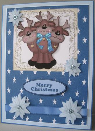 Three Little Reindeers by Marion Evans