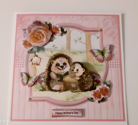 Mother & baby bumper kit - Decoupage & Inserts by Marion Harding
