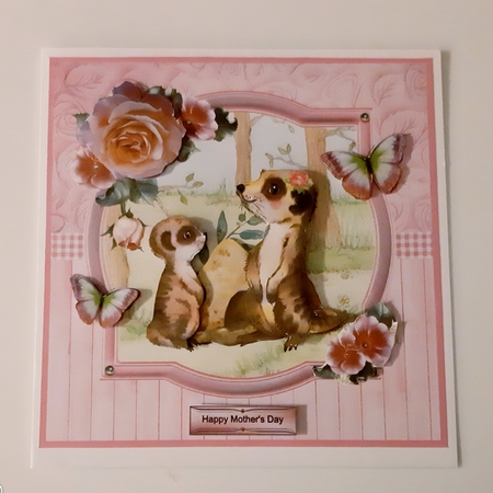 Mother & baby bumper kit - Decoupage & Inserts by Marion Harding