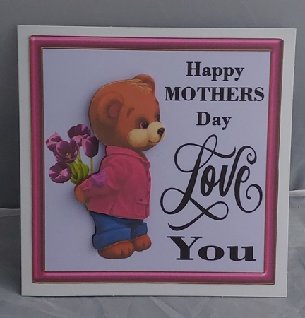 Mothers day bear 1 by Marion Harding