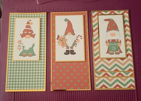 Ill be Gnome for Christmas Coordinating Digital Paper Pack by Marion Harding