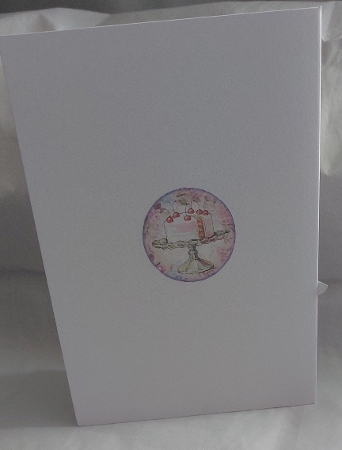 Matching blank insert for the design sheet - Magical Fairy 1 by Marion Harding