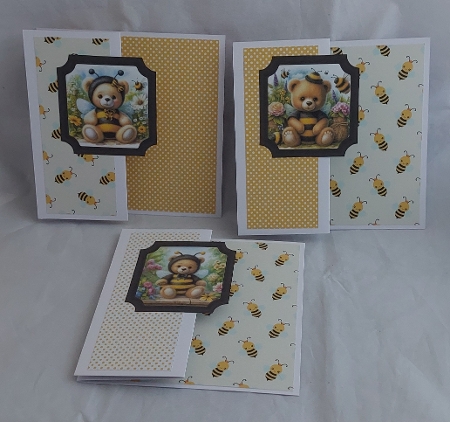 Paper Pack 031 Digital Paper/Backgrounds - Yellow, Pale Yellow, Black & White - A4 - 210mm x 297mm by Marion Harding