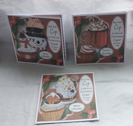 Christmas Hot Choc & Cupcake Bumper Kit by Marion Harding