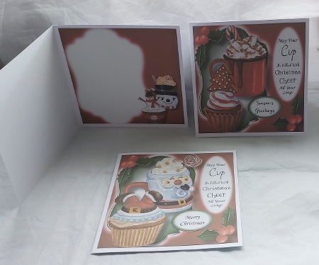 Christmas Hot Choc & Cupcake Bumper Kit by Marion Harding