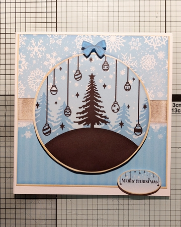 Silhouette Christmas 3 by Marion Harding