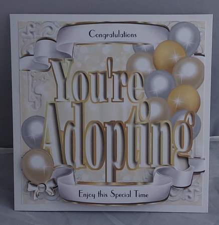 Youre Adopting - Gold & Silver by Marion Harding