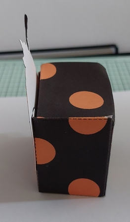 HALLOWEEN BLACK CAT TOP TREAT BOX by Marion Harding
