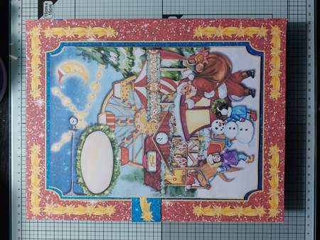 Weihnachtsmarkt (Christmas Market) - XL 3D Curiosity Book Box Advent Calendar by Marion Harding