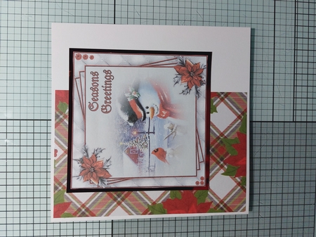 Seasons Greetings 2 Topper Kit #1  by Marion Harding