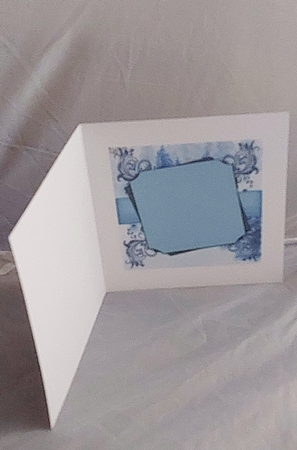 Santa 7 x 7 Card by Marion Harding
