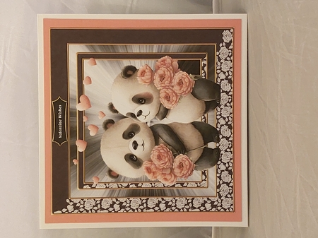 Valentine Pandas 1 by Marion Harding