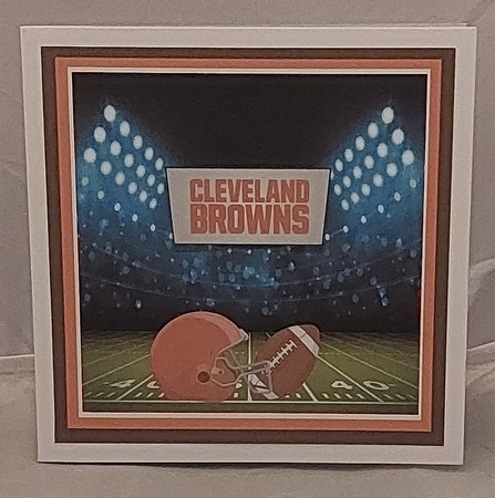 NFL Topper - Cleveland Browns #2 by Marion Harding