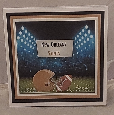 NFL Topper - New Orleans Saints by Marion Harding