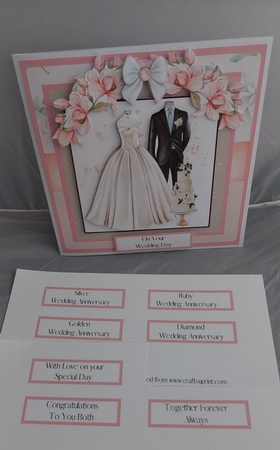The Bride and Groom by Marion Harding