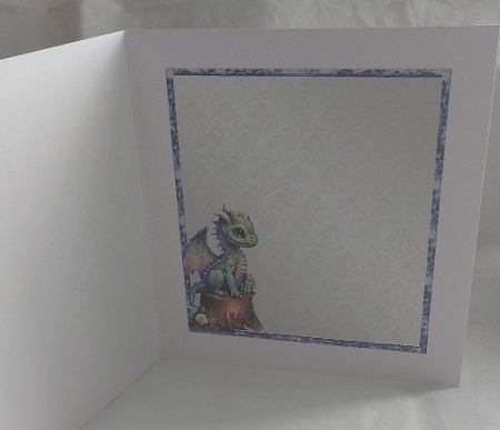 Matching insert sheet for the design sheet - Dragon Days 2 by Marion Harding