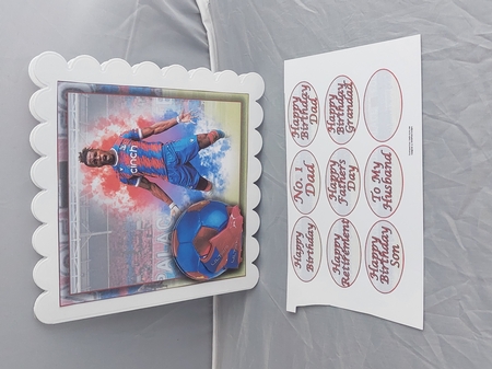 Crystal Palace FC Mini Kit #2   by Marion Harding