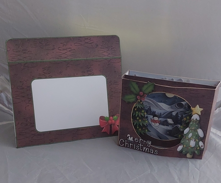 Christmas Diorama by Marion Harding