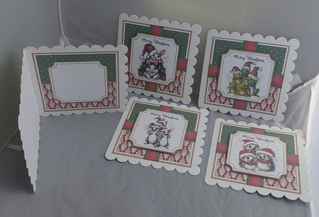 Christmas Squad Animals Kit-4 by Marion Harding