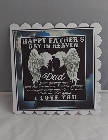 FATHERS DAY IN HEAVEN - I LOVE YOU by Marion Harding