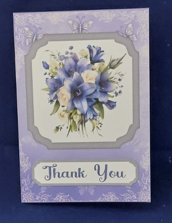 Canterbury and Bluebells c6 card 2 by Marion Harding