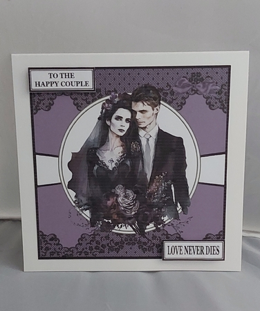 PURPLE GOTHIC WEDDING  by Marion Harding