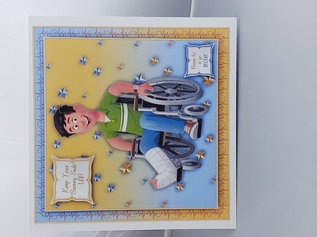 Sunny Side Up - Get Well 1 by Marion Harding