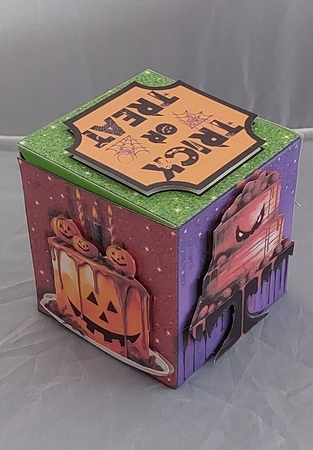 Halloween Trick or Treat Box Kit - #3 by Marion Harding