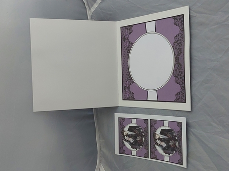 PURPLE GOTHIC WEDDING INSERT by Marion Harding