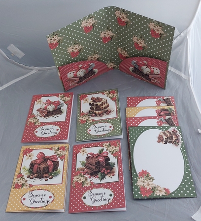 Chocolates and Sweets Notelet Kit #1 by Marion Harding