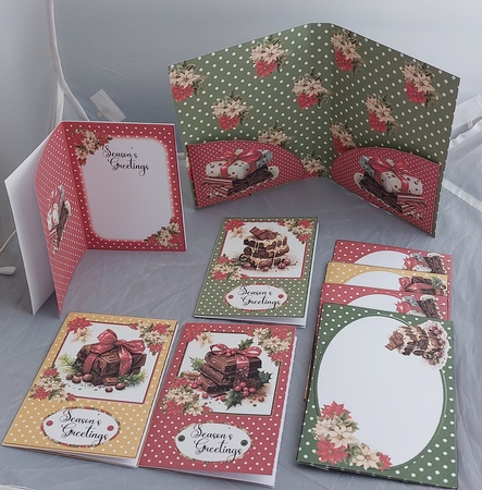 Chocolates and Sweets Notelet Kit #1 by Marion Harding