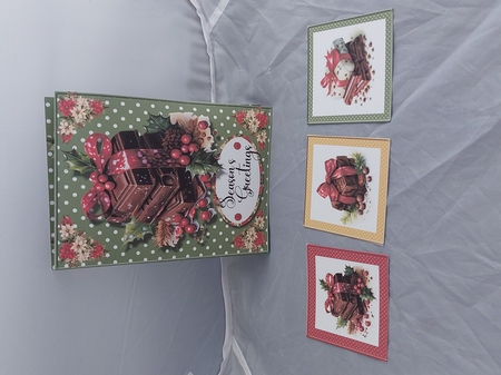 Chocolates and Sweets Notelet Kit #1 by Marion Harding