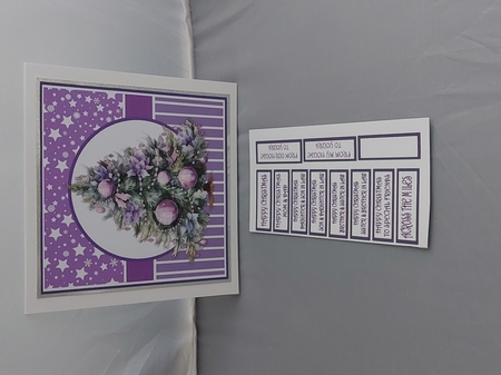 PURPLE CHRISTMAS TREE by Marion Harding