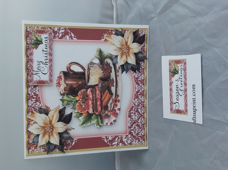 Christmas Chocolate and Cookies #7 by Marion Harding