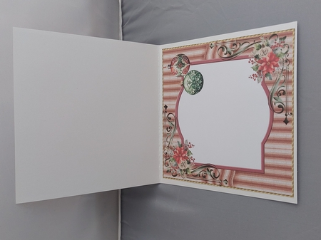 Cozy Christmas Blank Insert by Marion Harding