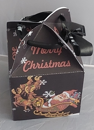 Santa gift bag 1 by Marion Harding