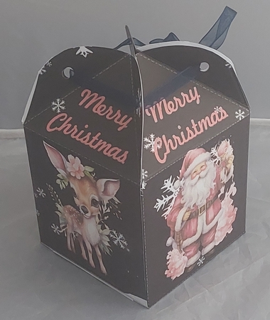 Santa gift bag 3 by Marion Harding