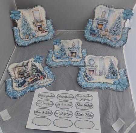 Oh Christmas Tree Over The Edge Kit    by Marion Harding