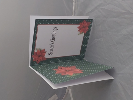 Seasons Greetings Green Insert for Snowmen by Marion Harding