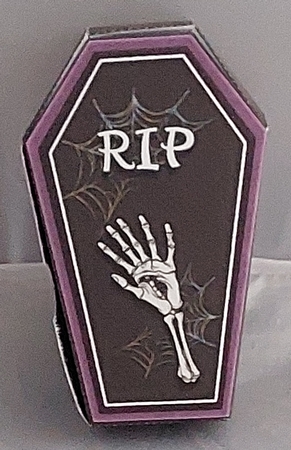 Halloween Coffin Treat Box 2 by Marion Harding