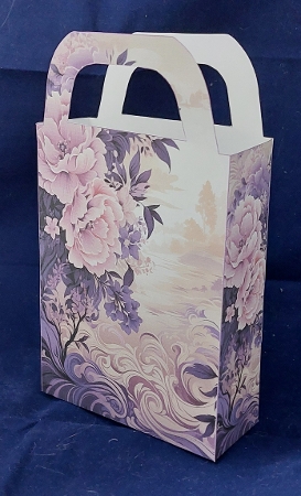 Lavender floral gift bag 10 by Marion Harding